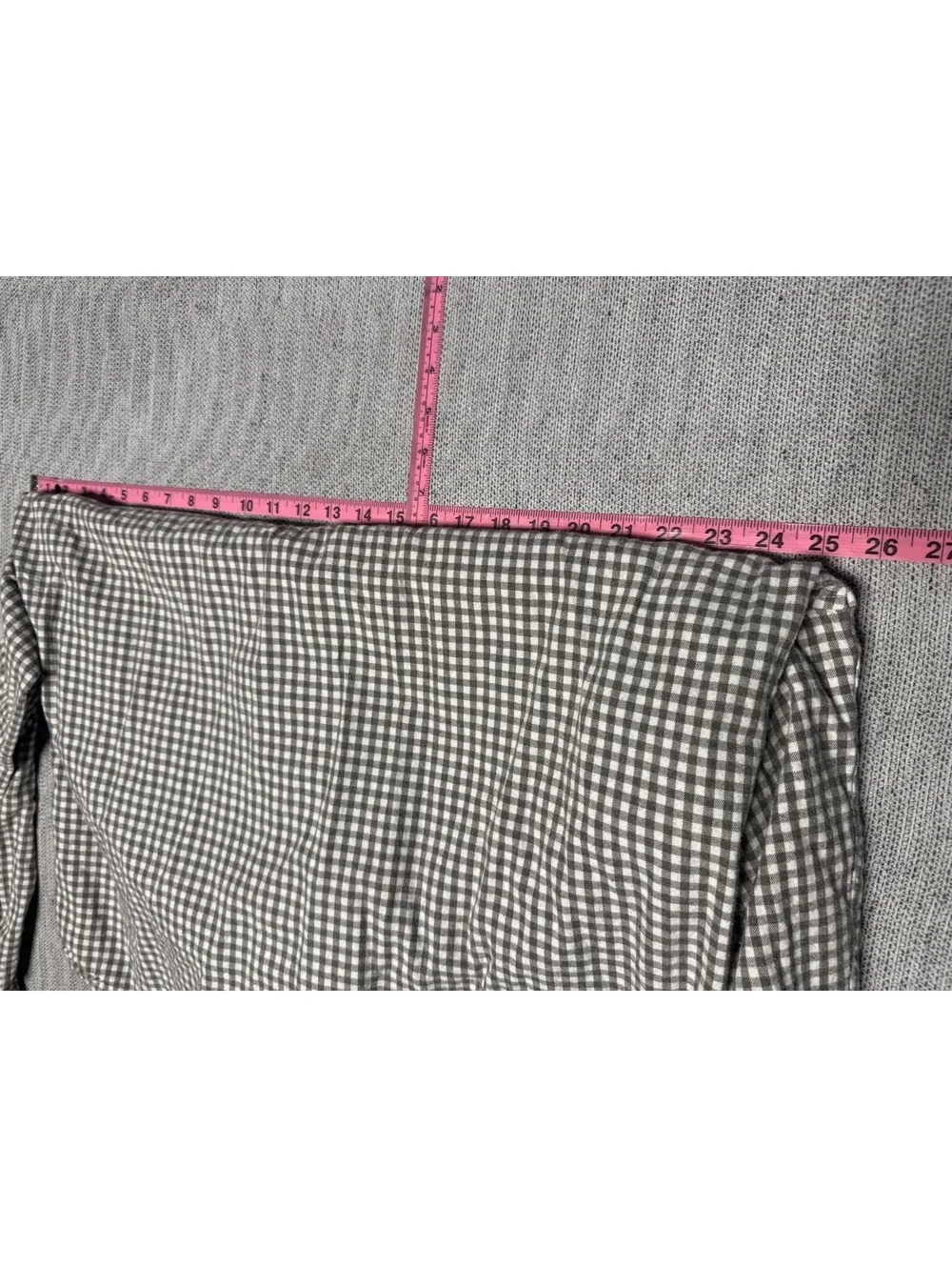 J.Crew Classic Brushed Twill Button-Up Shirt XLT Gray XL